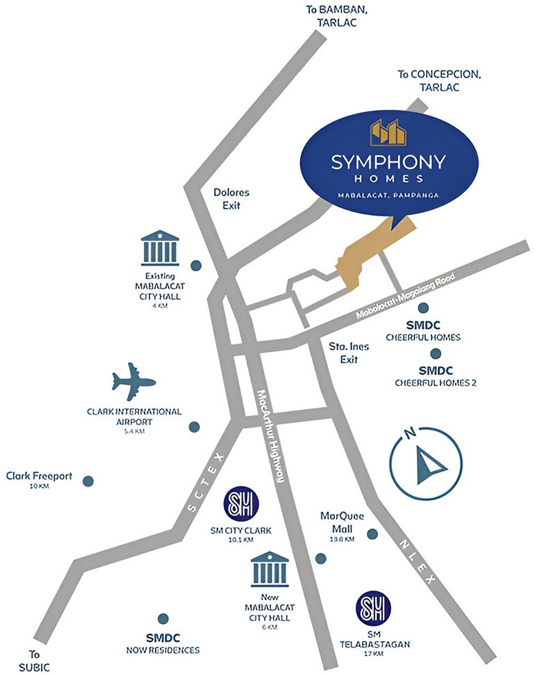 Symphony Homes in Mabalacat Pampanga by SMDC
